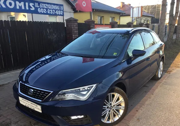 warszawa Seat Leon cena 52900 przebieg: 259000, rok produkcji 2018 z Warszawa